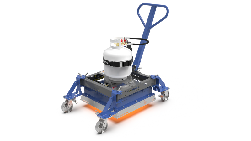 Infrared Asphalt Heater – R2 Compact Infrared Asphalt Repair Equipment, Precision Pavement Heater