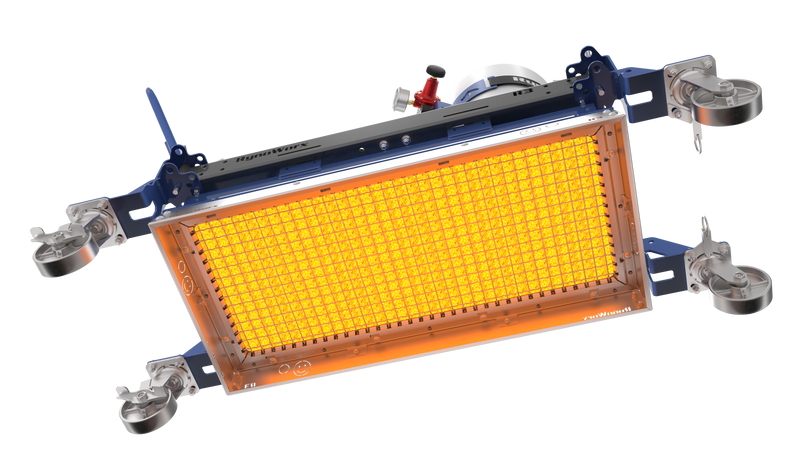 Infrared Asphalt Heater – R3 Mini Infrared Asphalt Repair Equipment, 75,000 BTU 6 Ft Heating Area