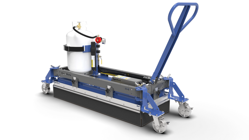 Infrared Asphalt Heater – R4 100,000 BTU Infrared Asphalt Repair Equipment, 8 Ft Heating Area