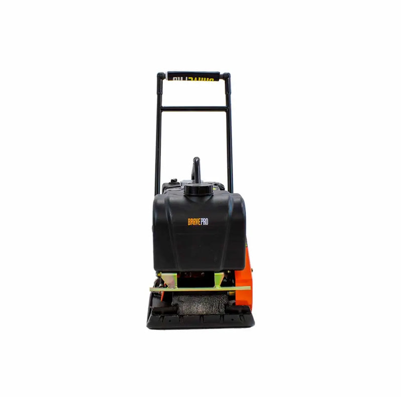 Forward Plate Compactor 14 In. Rubber Mat, Tank, and Wheel Kit Honda GX160 BravePro