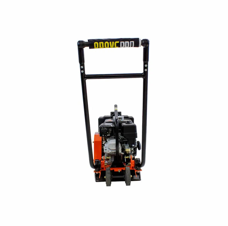 Forward Plate Compactor 14 In. Rubber Mat, Tank, and Wheel Kit Honda GX160 BravePro