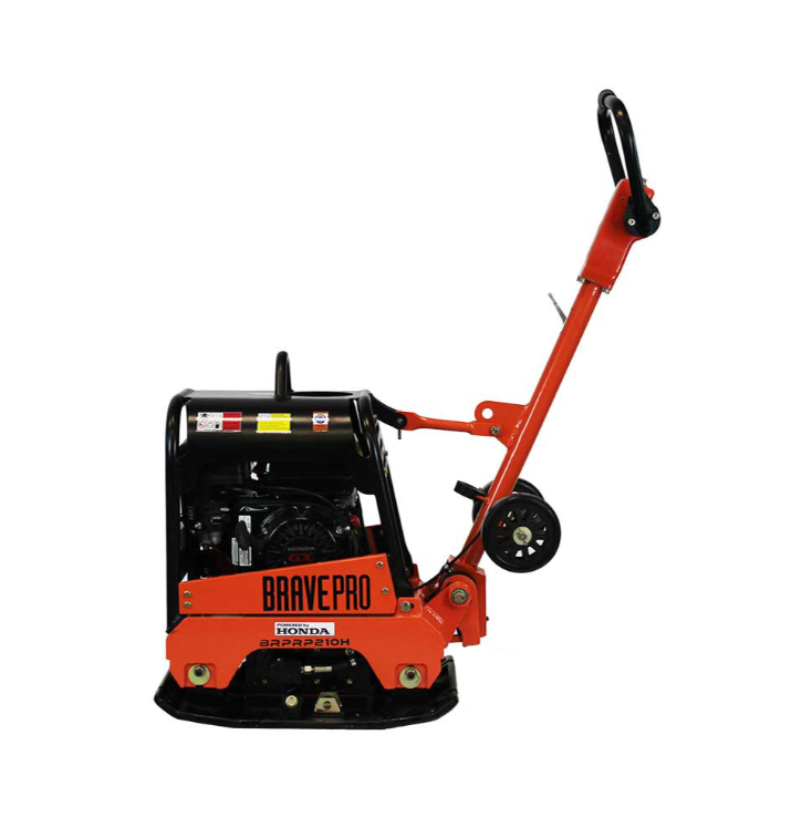 Reversible Plate Compactor 15 In. Wheel Kit Honda GX160 BravePro