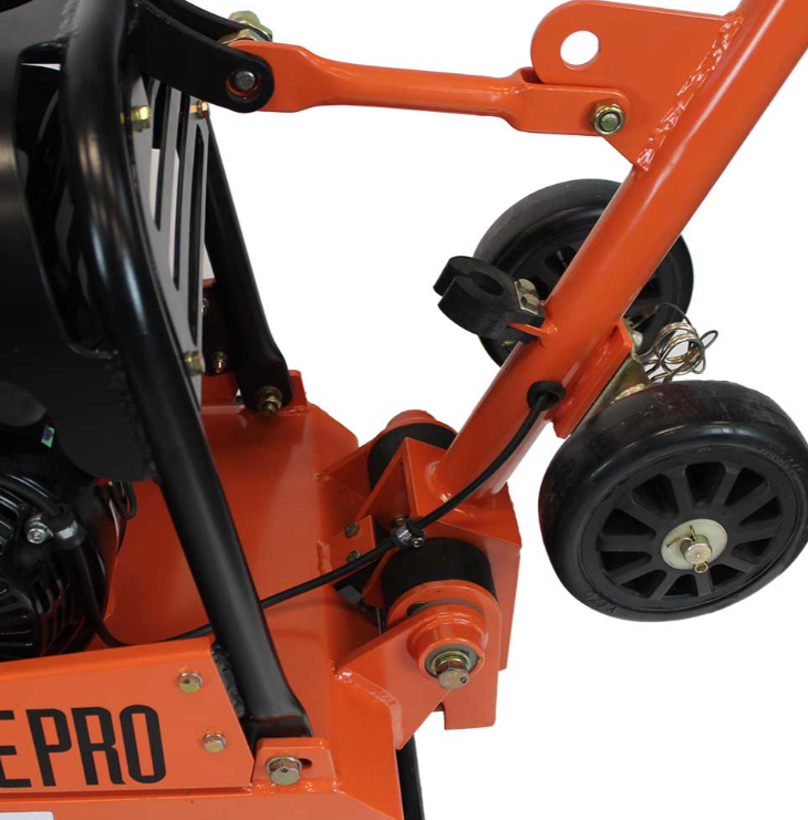 Reversible Plate Compactor 15 In. Wheel Kit Honda GX160 BravePro
