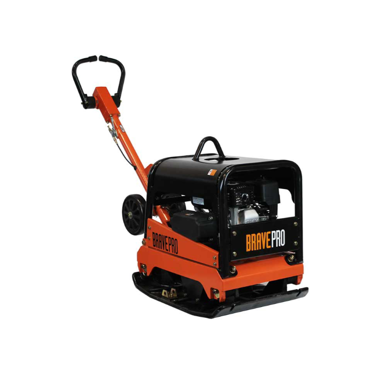 Reversible Plate Compactor 20 In. Wheel Kit Honda GX200 BravePro