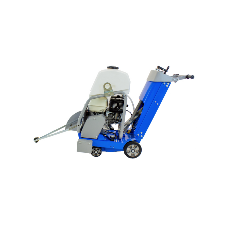 Concrete Saw 18 In. GX390 BT Walk Behind Floor Saw with Screw Feed Blade Adjustment