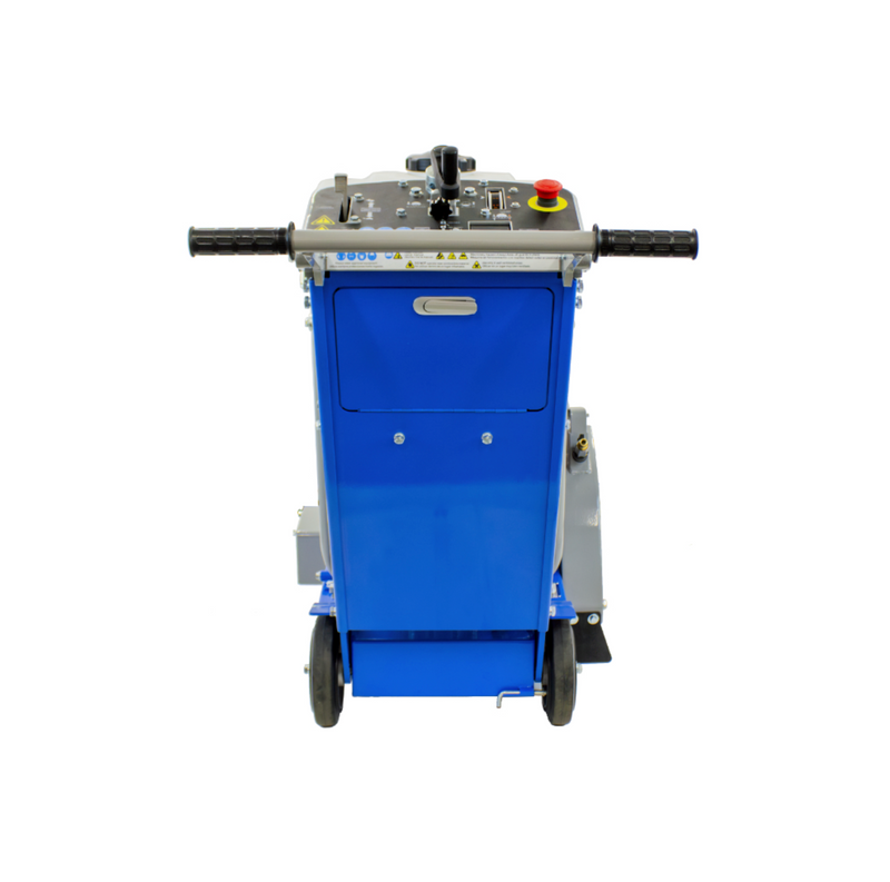 Concrete Saw 18 In. GX390 BT Walk Behind Floor Saw with Screw Feed Blade Adjustment