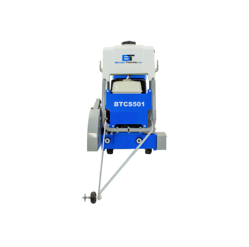 Concrete Saw 18 In. GX390 BT Walk Behind Floor Saw with Screw Feed Blade Adjustment