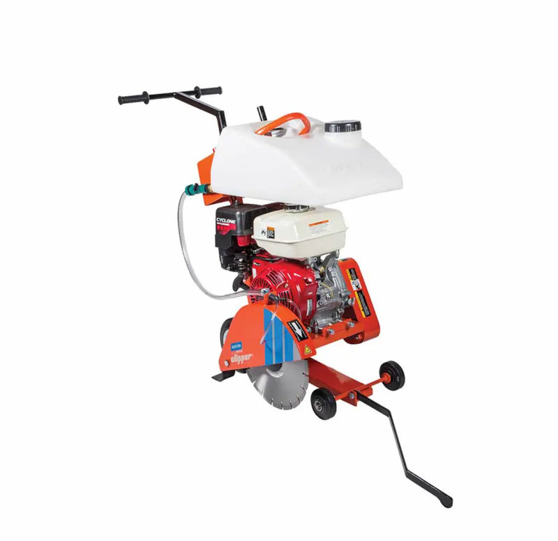 Walk Behind Concrete Floor Saw Norton Clipper Push Saw 14-In. Honda GX270