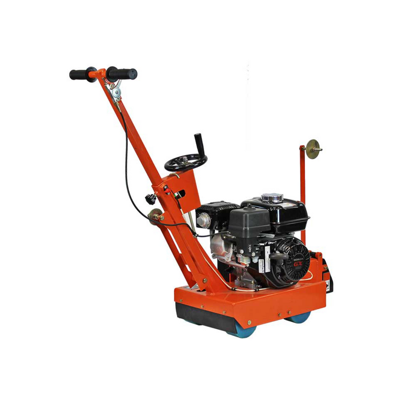 Concrete Saw 10 In. Walk Behind Saw Honda GX200 BravePro Green