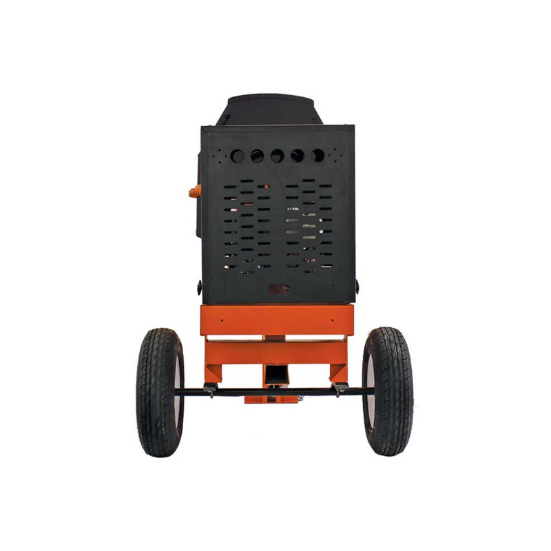 Concrete Power Mixer BravePro Concrete Mixer | 9 Cu. Ft. Poly Drum | Honda GX270