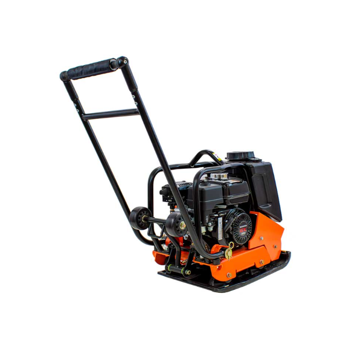 Forward Plate Compactor 16 In. with Rubber Mat, Tank, and Wheel Kit Honda GX160 BravePro