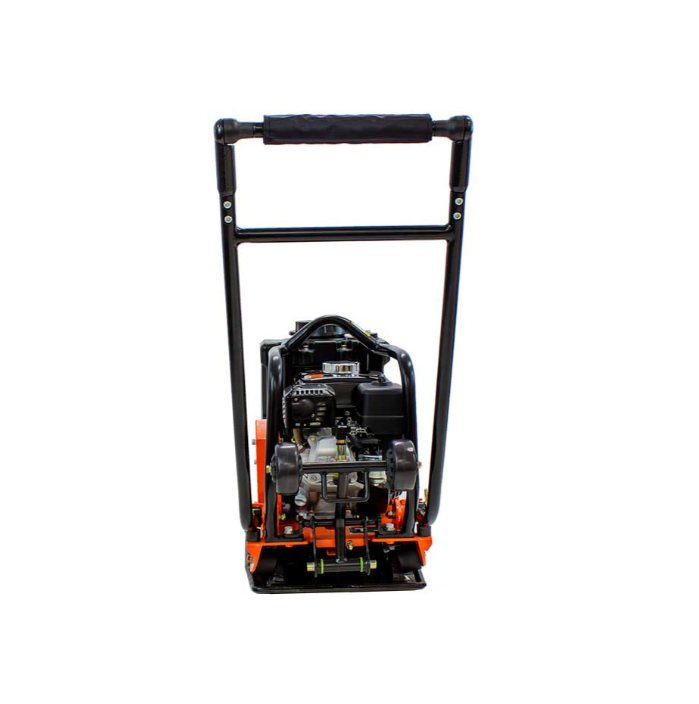 Forward Plate Compactor 16 In. with Rubber Mat, Tank, and Wheel Kit Honda GX160 BravePro