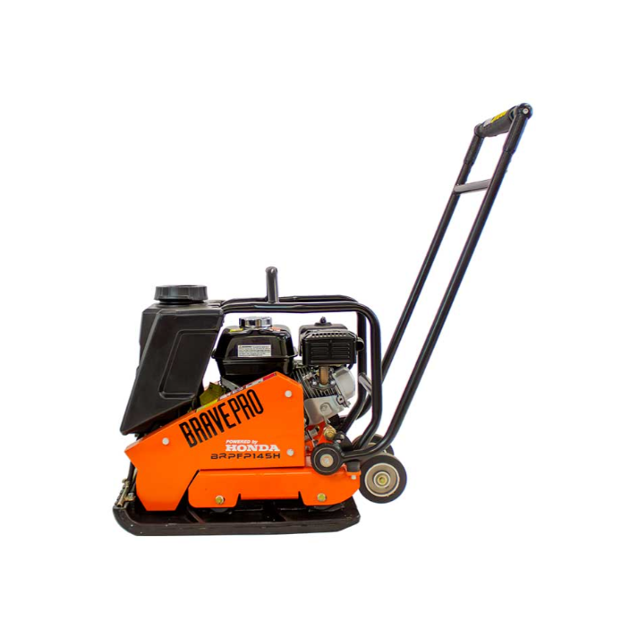 20-Inch Forward Plate Compactor with Rubber Mat, Water Tank & Wheel Kit Honda GX160