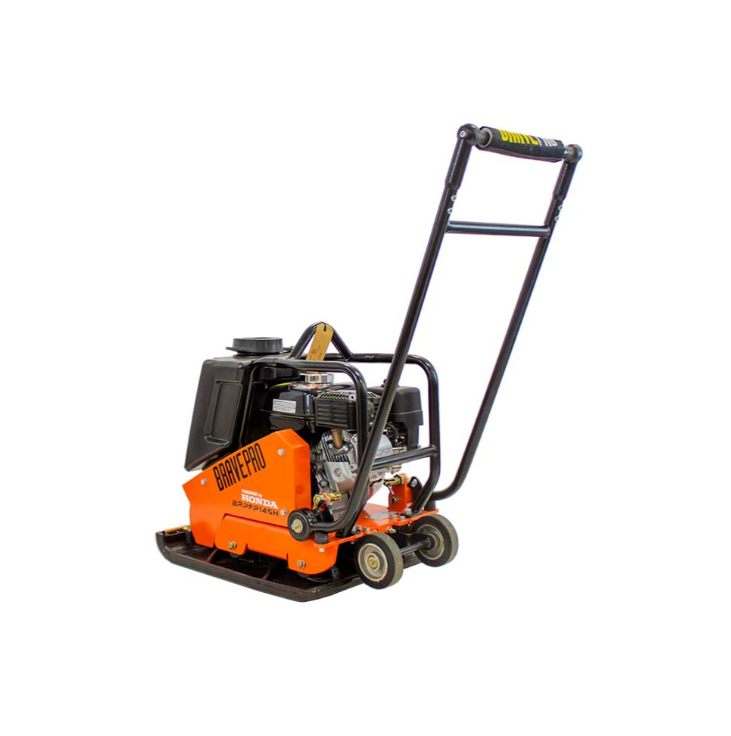 20-Inch Forward Plate Compactor with Rubber Mat, Water Tank & Wheel Kit Honda GX160