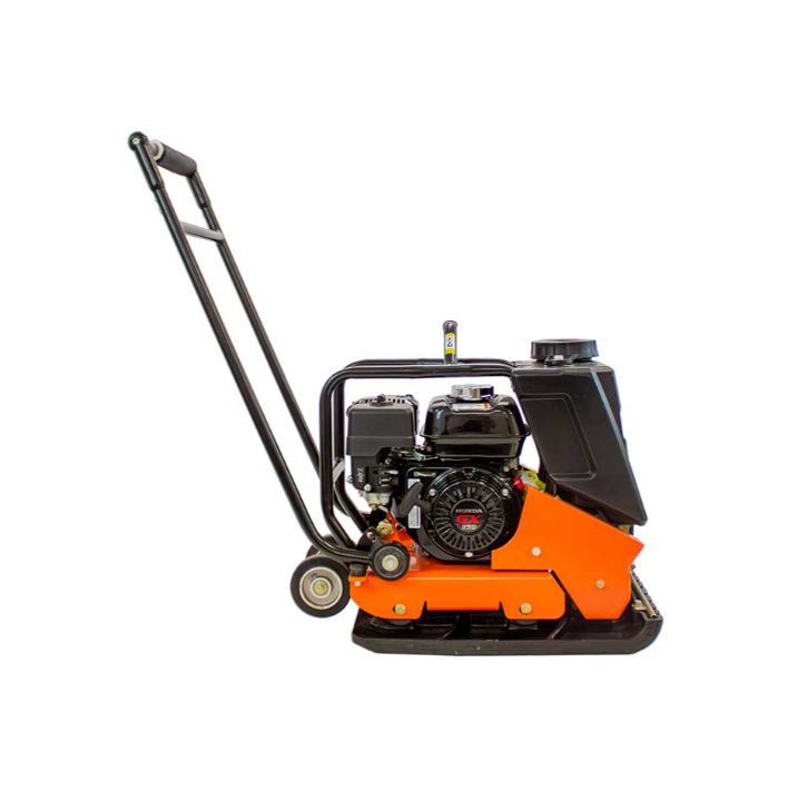 20-Inch Forward Plate Compactor with Rubber Mat, Water Tank & Wheel Kit Honda GX160