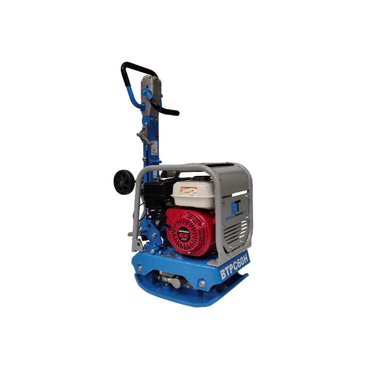 Plate Compactor 170 Reversible Plate Compactor 14-in. GX160 170 lbs. BT — GroundForce Tools ...