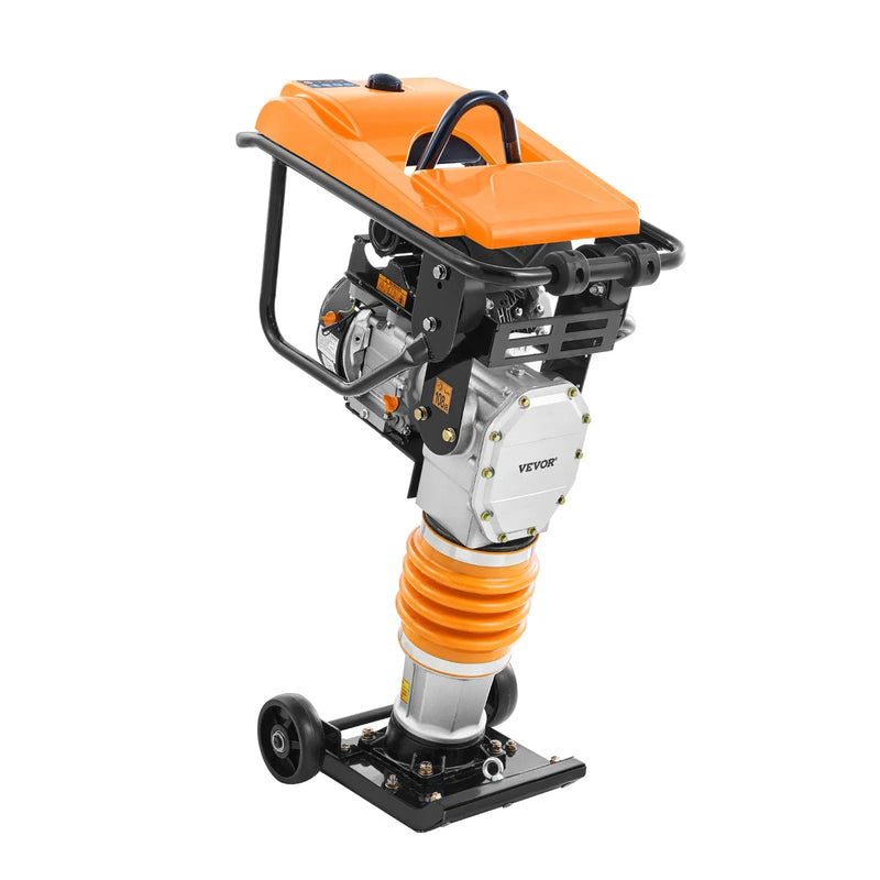 Jumping Jack Rammer 6.5HP Gas – VEVOR Tamping Rammer 3600 lb Impact Compactor single spring