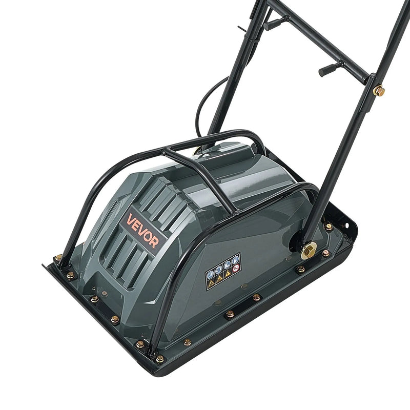 Electric Plate Compactor – VEVOR 5kN Vibratory Compactor 200 sq in Plate