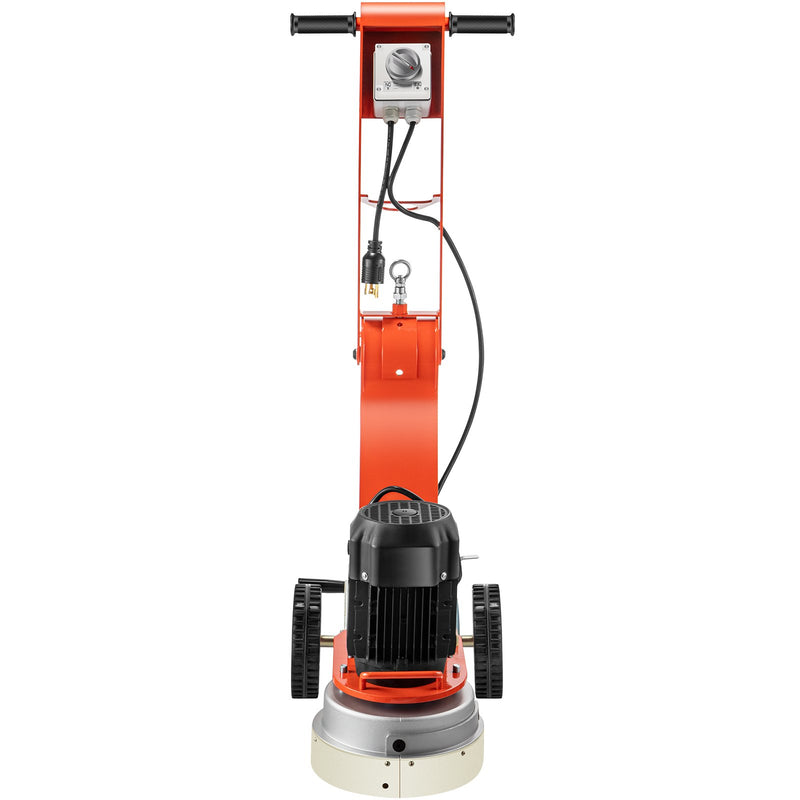 Concrete Floor Grinder 10" Electric – VEVOR 1.5HP Adjustable Handle Surface Grinder