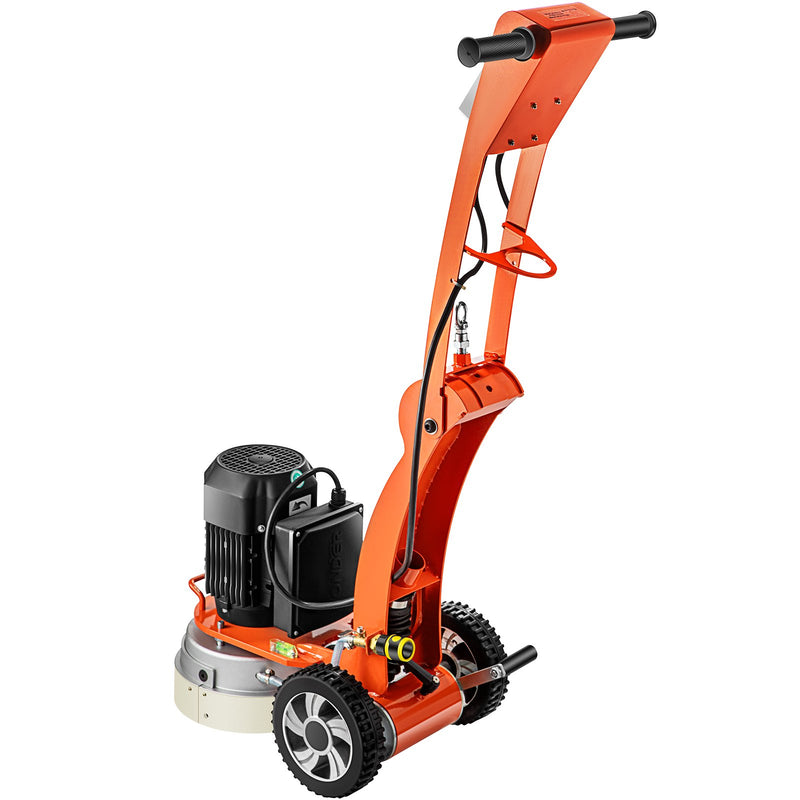 Concrete Floor Grinder 10" Electric – VEVOR 1.5HP Adjustable Handle Surface Grinder
