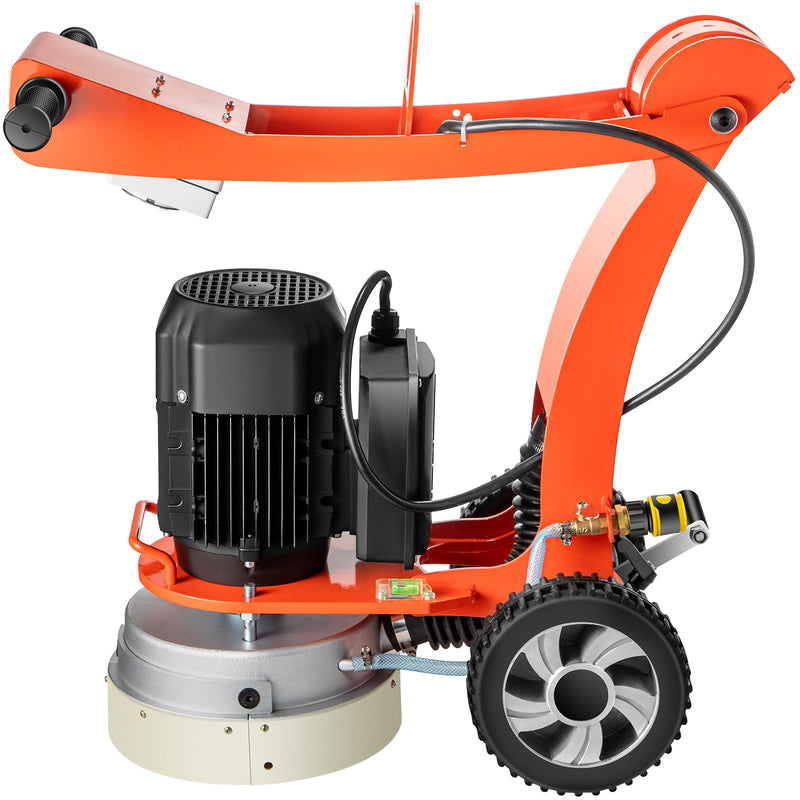 Concrete Floor Grinder 10" Electric – VEVOR 1.5HP Adjustable Handle Surface Grinder