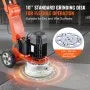 Concrete Floor Grinder 10” Electric - VEVOR  1.7HP Brushless Motor