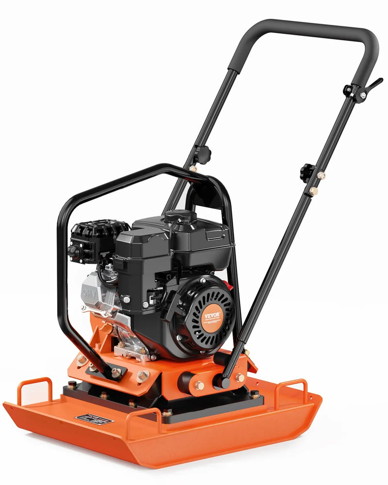Labelled Compactor Machine Plate Compactor 7HP Gas – VEVOR Forward Vibratory Compactor 4,451 lb F ...